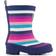 Hatley Stripes Matte Rain Boots - Navy