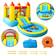 vidaXL Inflatable Bouncy Castle with Slide 200 x 365 x 190cm