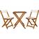 vidaXL 44014 Caféset, 1 Bord inkl. 2 Stolar