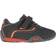 Lonsdale Childrens Camden Trainers - Charcoal/Orange