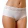 Trofé Lace Trimmed Midi Briefs 2-pack - White