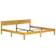 vidaXL Classic 73cm Sengeramme 200x200cm