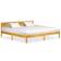 vidaXL Classic 73cm Sengeramme 200x200cm