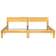 vidaXL Classic 73cm Sengeramme 200x200cm