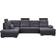 Beliani Halden Soffa 323cm 5-sits