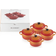 Le Creuset Volcanic Stoneware Petite med låg 4 dele