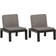 vidaXL 3059824 2-pack Havelænestol, Havestol
