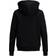 Jack & Jones Boy's Zip Hoodie - Black/Black (12182519)