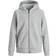 Jack & Jones Boy's Zip Hoodie - Grey/Light Grey Melange (12182519)