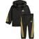 Adidas Infant Future Icons Shiny Graphic Jogger Set - Black/Gold Metallic (H28834)