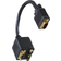 DeLock VGA-VGA/3xRCA M-F 0.2m