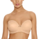 Freya Deco Moulded Strapless Bra - Nude