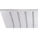 vidaXL Square (147688) Acier Inoxydable