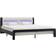 vidaXL Bed Frame with LED 86.5cm Sängram 180X200cm