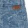 IKKS Boy's Bermuda with Palm Tree Print - Blue Denim (XS25253-82)