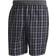 Adidas Classic-Length Check Zwemshort - Black/Grey Six