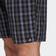 Adidas Classic-Length Check Zwemshort - Black/Grey Six