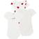 Petit Bateau Baby Girls Short Sleeved Heart Pattern Organic Cotton Bodysuits 3-pack-Variante-1 (A00BB00)