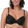 Trofé Mix Underwire with Push-up Bikini Bra - Black