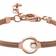 Skagen Elin Crystal Circle Bracelet - Rose Gold/Transparent