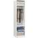 vidaXL 800234 White Garderob 50x200cm