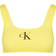 Calvin Klein CK One Bralette Bikini Top - Hazard Yellow