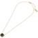 Marc Jacobs The Medallion Pendant - Black/Gold/Transparent