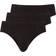 Jockey Cotton Plus Brief 3-pack - Black