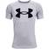 Under Armour Kid's Tech Big Logo Short Sleeve T-shirt - Mod Gray Light Heather/Black