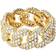 Michael Kors MK Statement Link Ring - Gold/Transparent