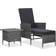 vidaXL 310233 Loungeset, 1 Bord inkl. 1 Stolar