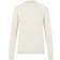 Pieces Esera Ls High Neck Knit White Female