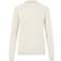 Pieces Esera Ls High Neck Knit - White