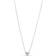 Pandora Domed Golden Heart Collier Necklace - Silver/Gold