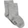 Minymo Sock 2-pack - Light Grey Melange (5075-130)