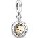 Pandora Spinning World Dangle Charm - Silver/Gold/Transparent