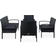 vidaXL 45791 Loungesæt, 1 borde inkl. 2 stole & 2 sofaer
