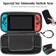 Tech of Sweden Nintendo Switch Hard Storage Case Black