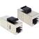 DeLock Keystone RJ45-RJ45 STP Cat6 F-F Adapter