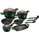 Berlinger Haus Emerald Metallic Line Cookware Set with lid 14 Parts