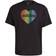 adidas Pride Heart Graphic T-shirt Unisex - Black/Multicolor