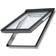 Velux GPU MK10 0068 S7 EDW Aluminium, Trä Överkantshängt 3-glasfönster 7.8x16cm