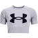 Under Armour Kid's Tech Big Logo Short Sleeve T-shirt - Mod Gray Light Heather/Black