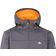 Trespass Zeek Giacca Softshell Impermeabile - Grigio/Nero/Rosso Men