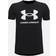 Under Armour Boy's UA Sportstyle Logo Short Sleeve - Black (1363282-001)