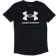 Under Armour Boy's UA Sportstyle Logo Short Sleeve - Black (1363282-001)