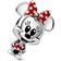 Pandora Disney Minnie Mouse Dotted Dress & Bow Charm - Silver/Red