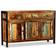 vidaXL Solid Sheesham Wood Skænk 120x76cm