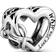 Pandora Love You Mum Infinity Heart Charm - Silver