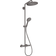 Hansgrohe Croma Select S Showerpipe 280 1jet (26890340) Krom, Sort